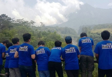 Pemandangan Gunung Merapi