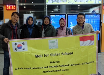 M O U for Sister School Between Al-Fath School Indonesia and Kwangju National University of Education Attached School Korea 
