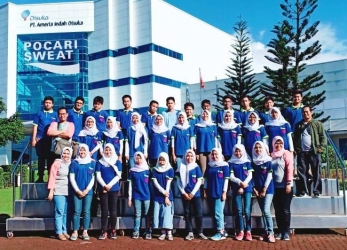 Siswa SMP Al-Fath Fieldtrip ke Pabrik Pocari Sweat